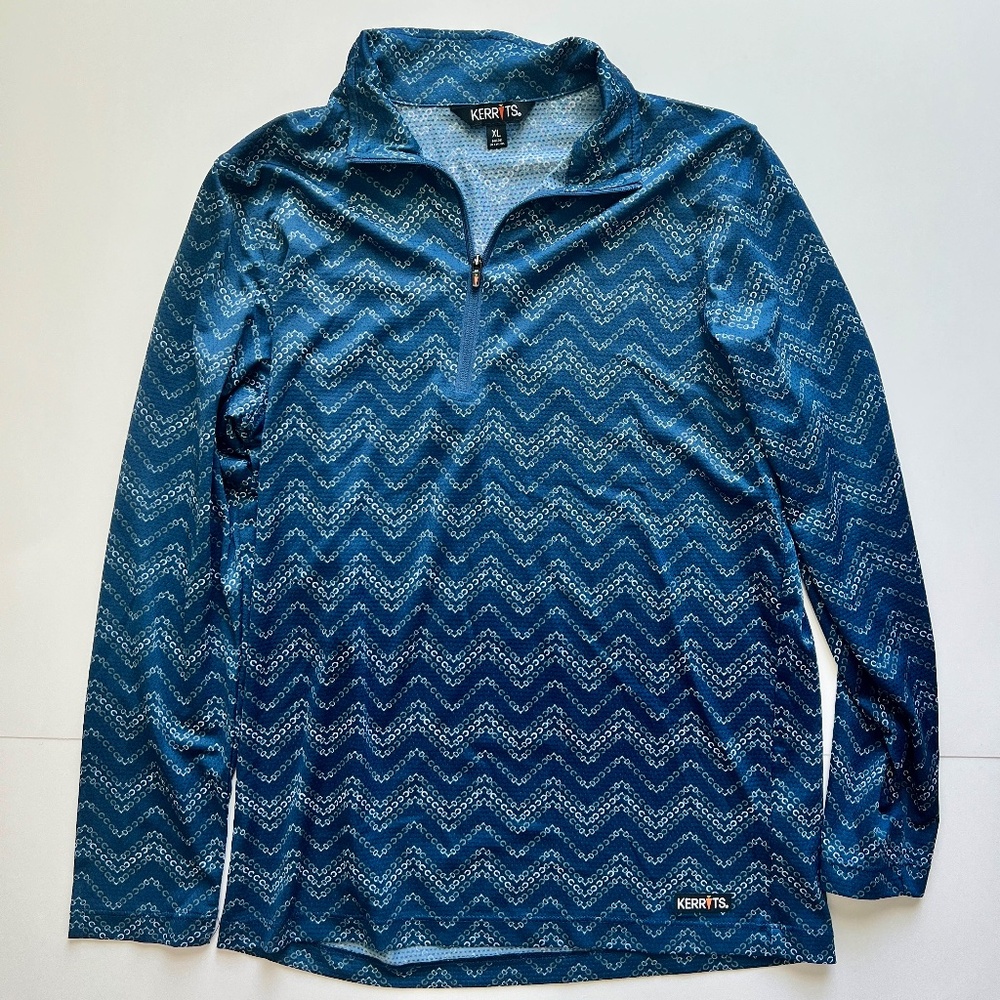 Kerrits Kids Summer Ride Ice Fil Long Sleeve Equestrian Shirt